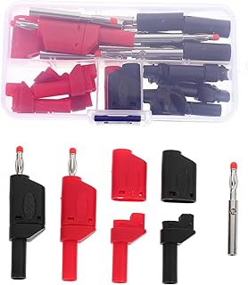 Mobestech Test Line for Multimeter 10 Sets Multimeter Plug banana plug test line for multimeter test line