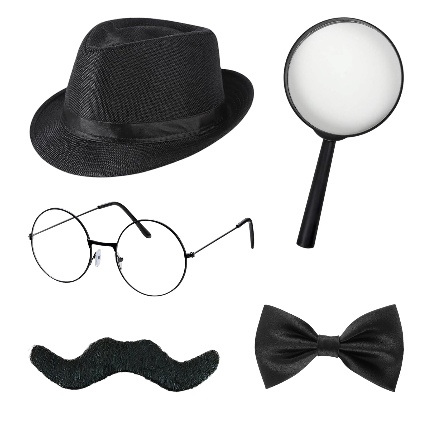 Sherlock Holmes Accessoireset 3-Delig