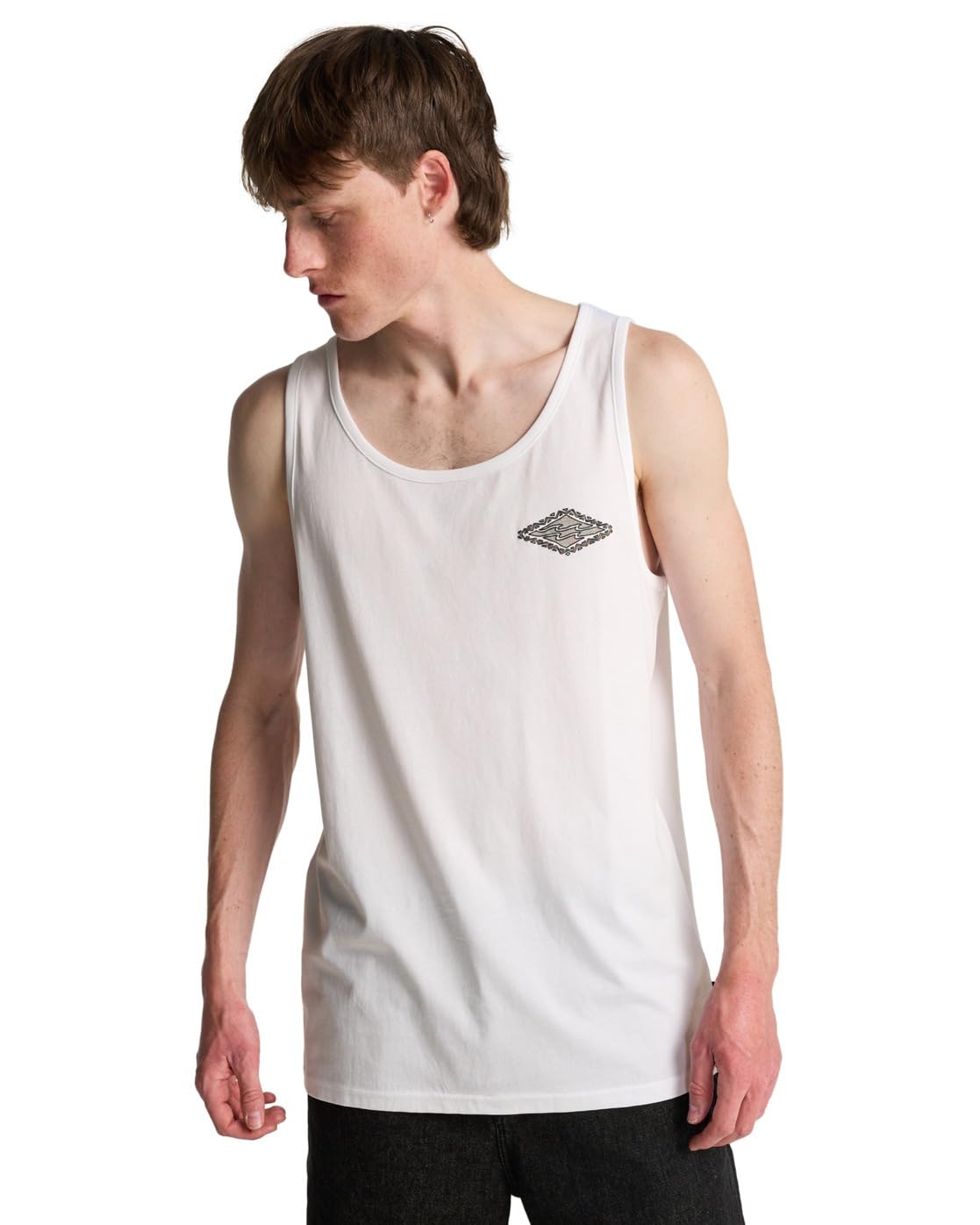Billabong Men's White Crayon Wave Vest - M