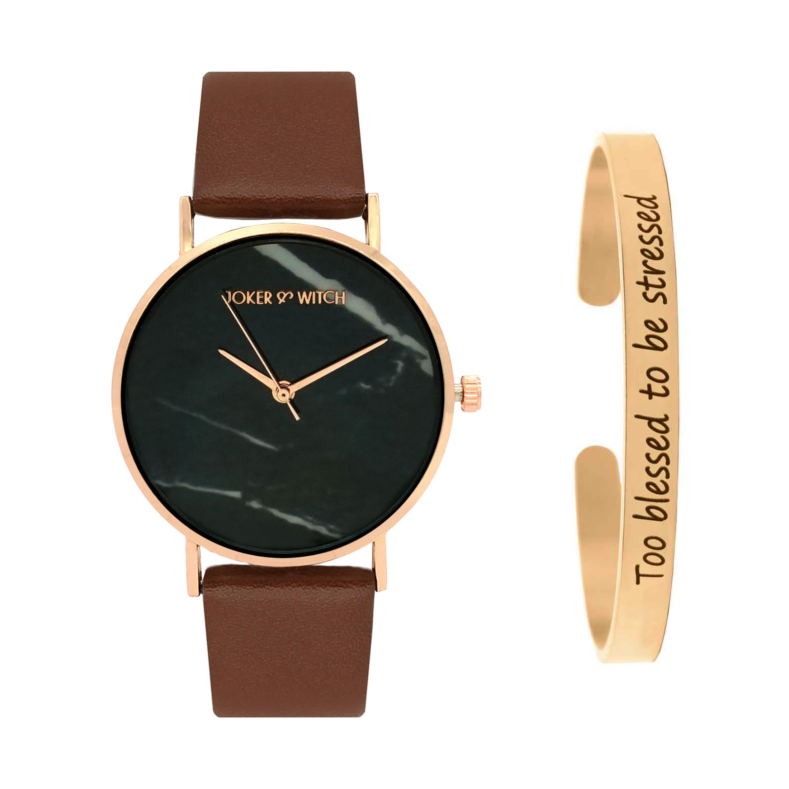 Joker & Witch Brownie Indulgence Watch Bracelet Stack