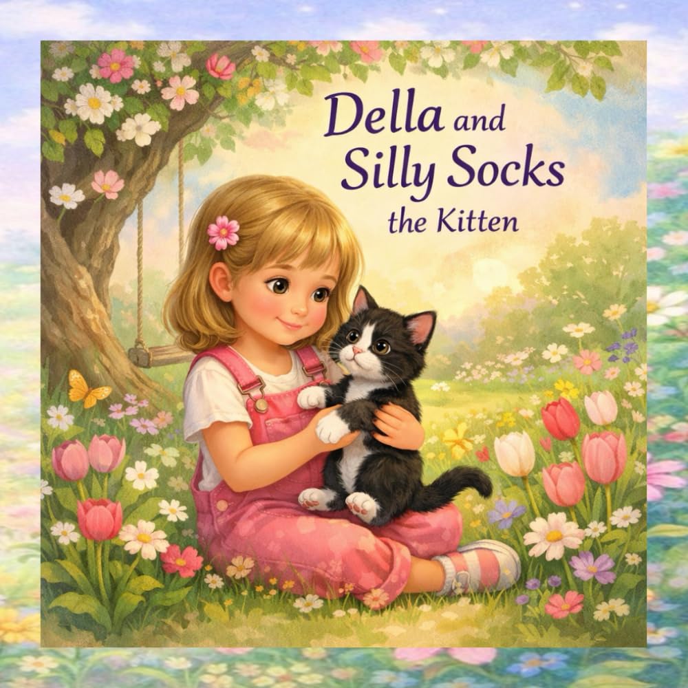 Della and Silly Socks the Kitten