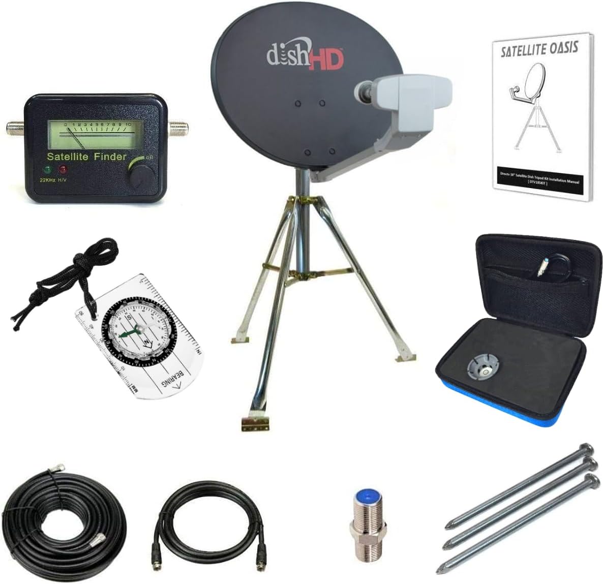 Dish HD Portable RV Satellite Tripod Kit