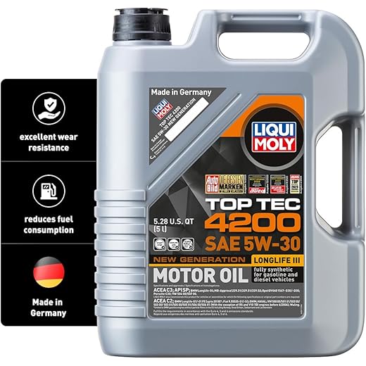 Liqui Moly Top Tec 4200 5W-30 Oil 5 L
