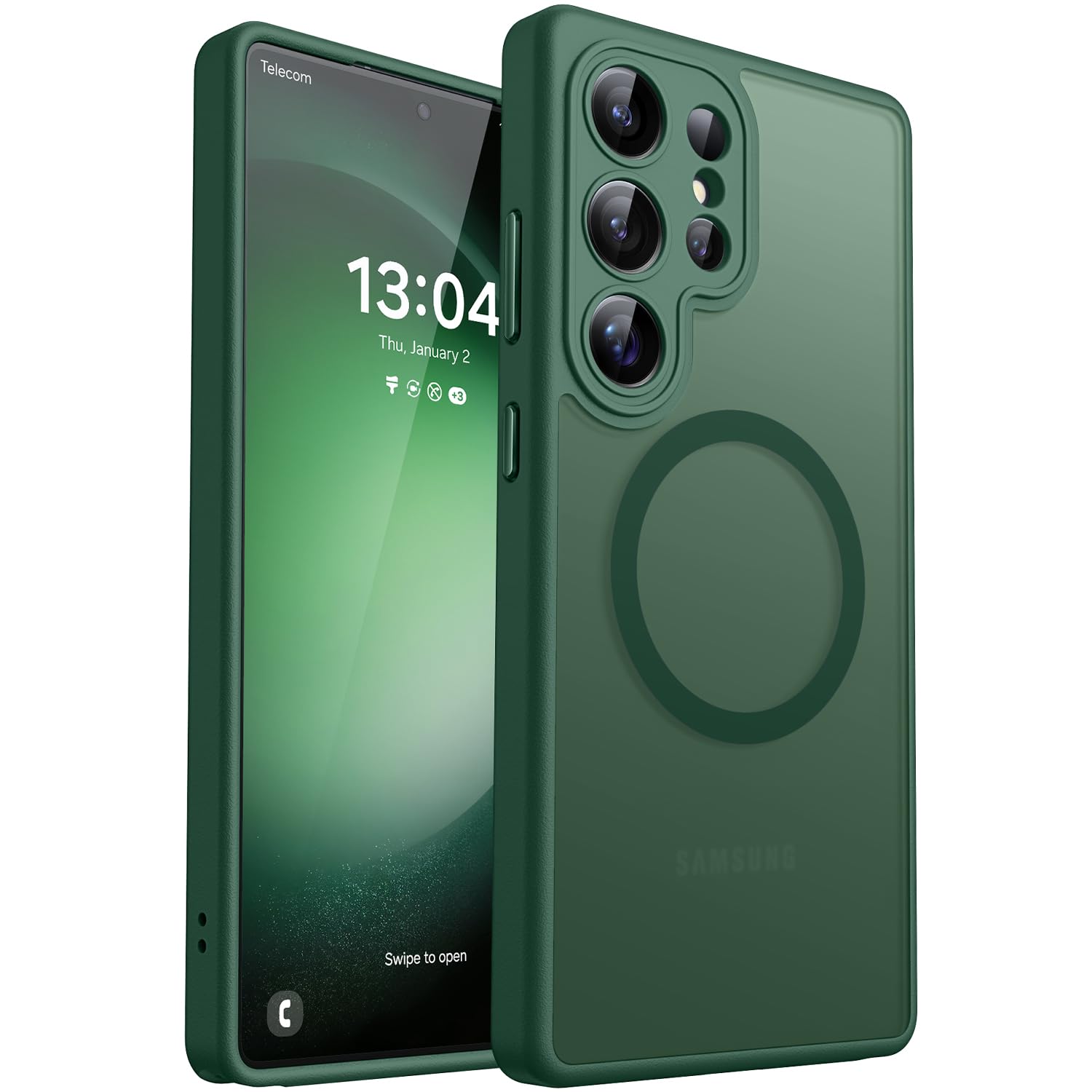 Amazon.com: CANSHN Designed for Samsung Galaxy S23 Ultra Case