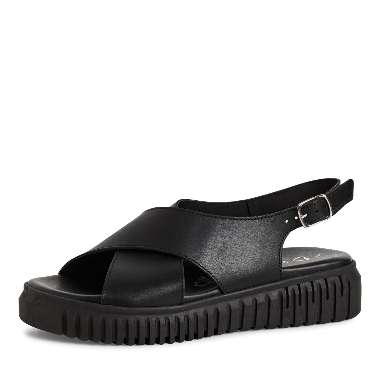 MARCO TOZZI Women's Sandale 2-28281-44, Black, 6.5 UK