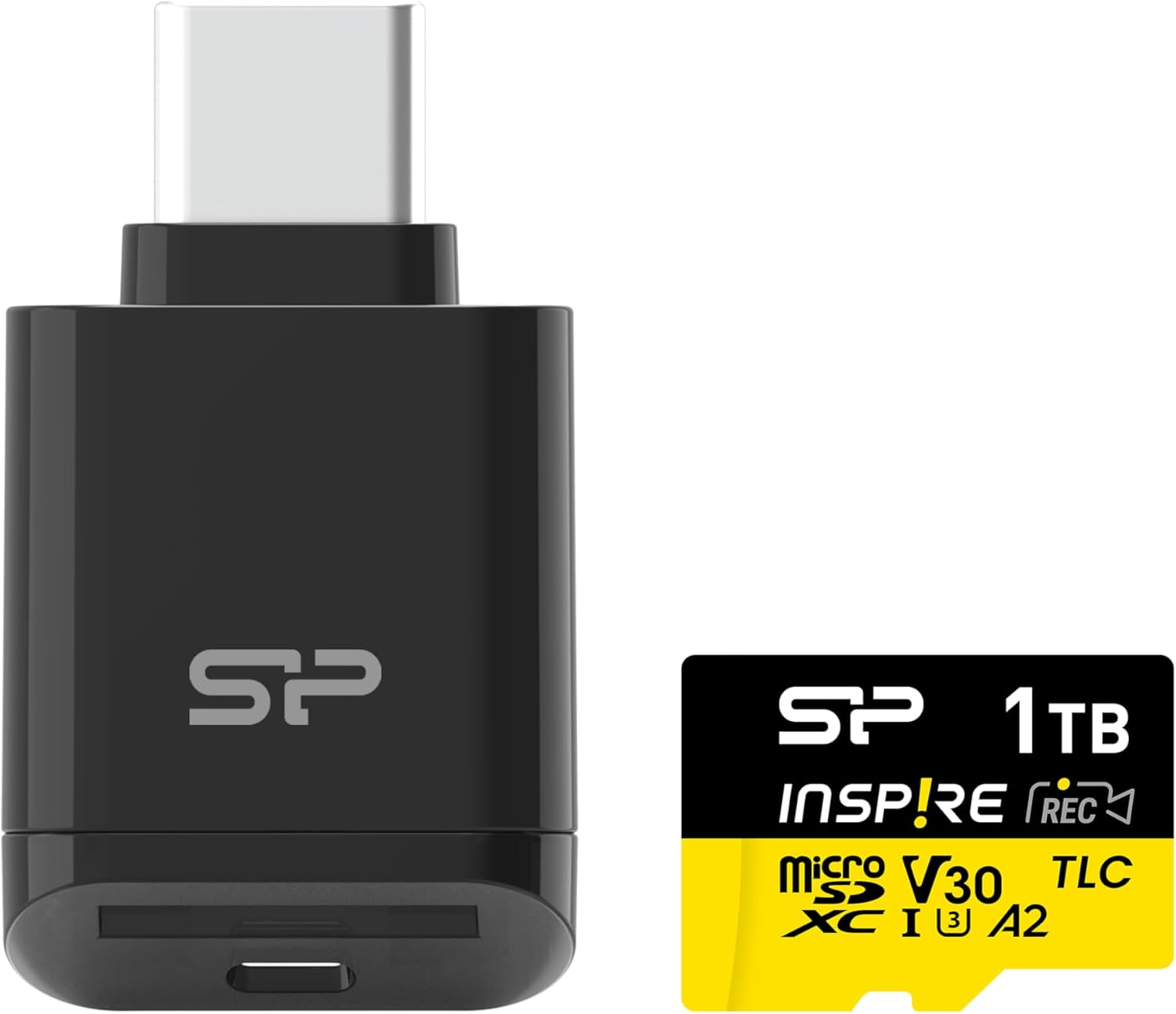 Silicon Power 3-Pack 128GB Elite UHS-I microSDXC Memory Card with SD Adapter