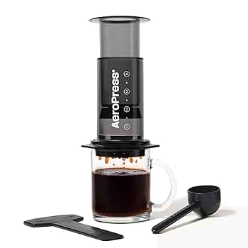 Amazon | Aeropress クリアブラック。 | AeroPress | コーヒープレス