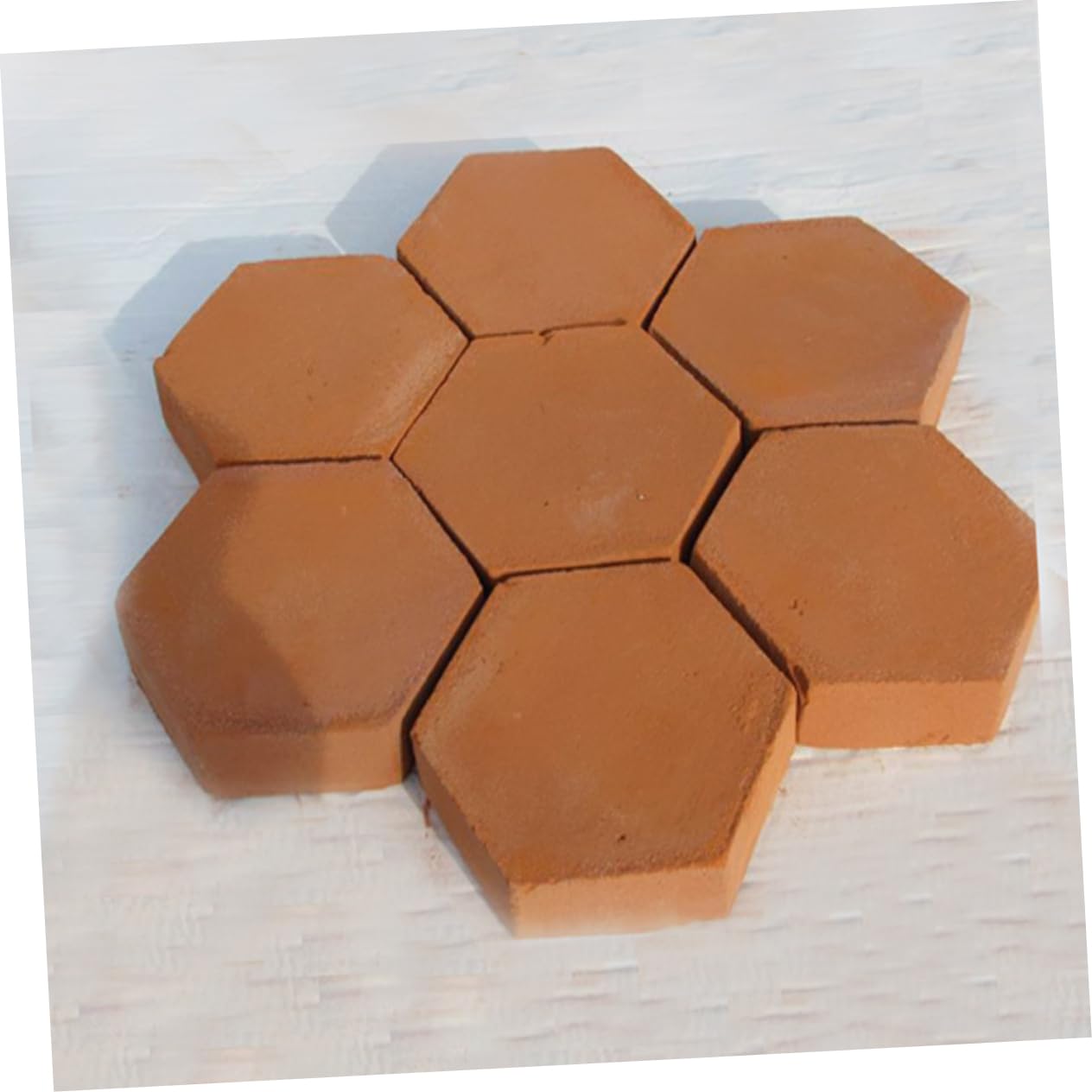 BESPORTBLE 2pcs Path Maker Mold Garden Molding Pathmate Stone Moldings Floor Molding Walk Maker Molds Pathway Mold Walk Maker Forms Paver Brick Concrete Path Form Hexagon Walker