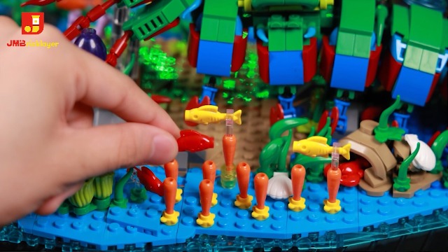 Amazon.com: JMBricklayer Mechanical Mantis Shrimp Building Blocks