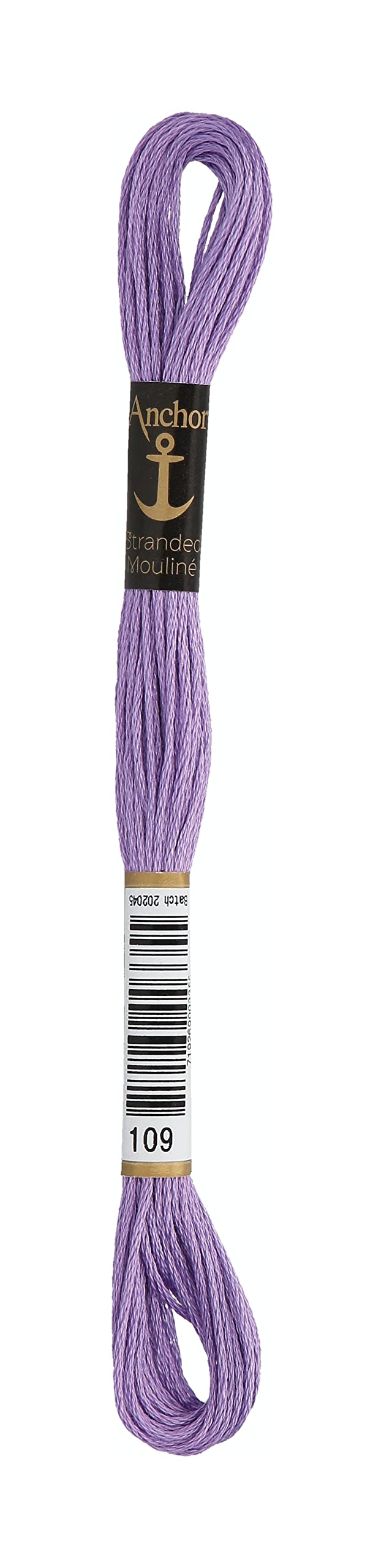 Fil à broder Anchor lavande moyenne mouliné coton lot de 12 échevettes pour point de croix et canevas