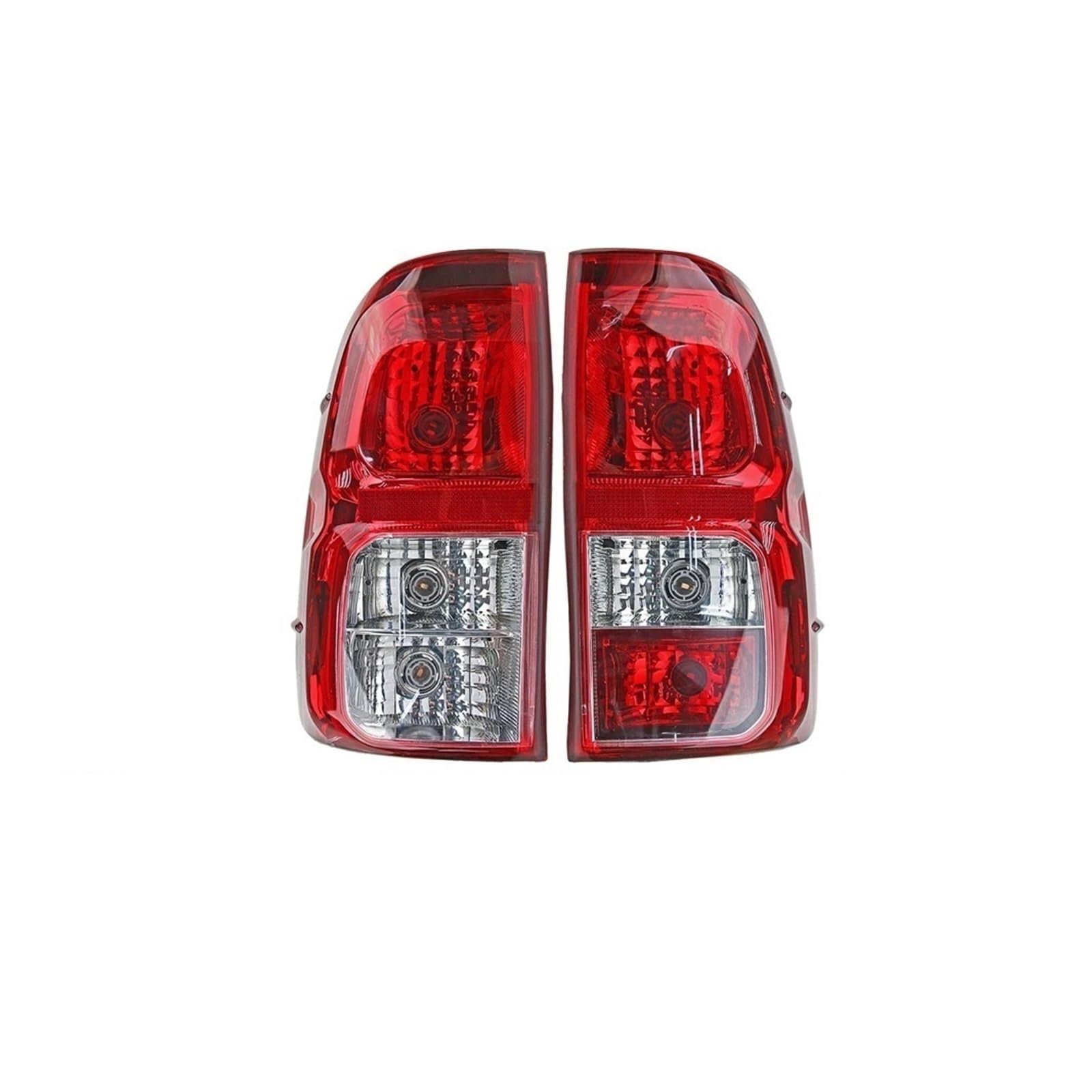 Car lights Tail Lamp For T&oyota For Hilux For Revo For Rocco 2015-2020 Rear Tail Light Brake Lamp With Wire Harne Taillight turn signal(Brown)