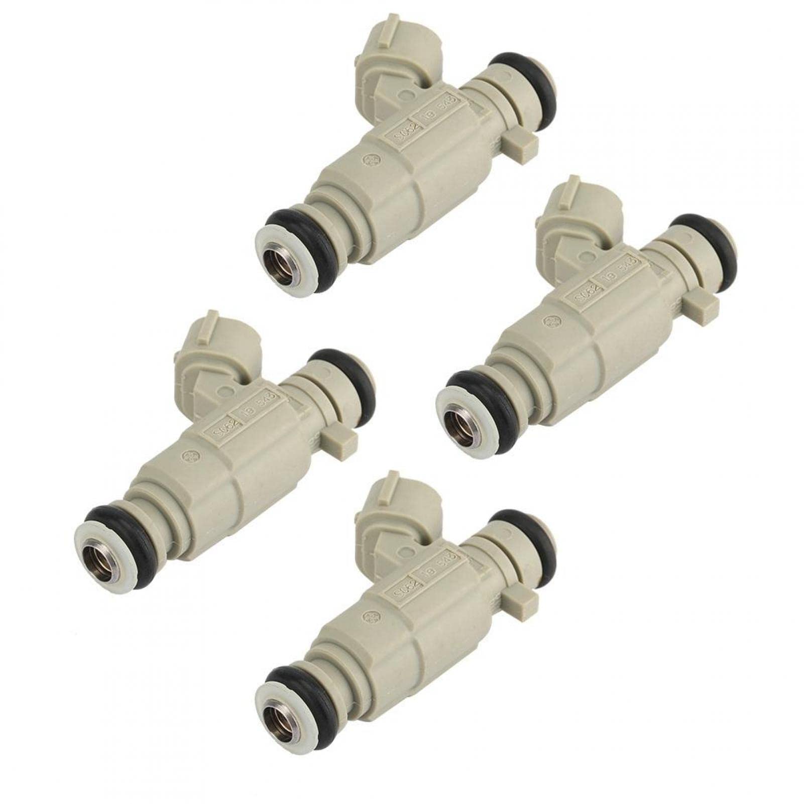 Iniettore carburante, 35310-04000 4 ugelli iniettore carburante per Hyundai I10 2016 Kia Picanto Mk2 1.0l Promuove il funzionamento regolare del motore e bilancia l'erogazione del carburante Abs in al