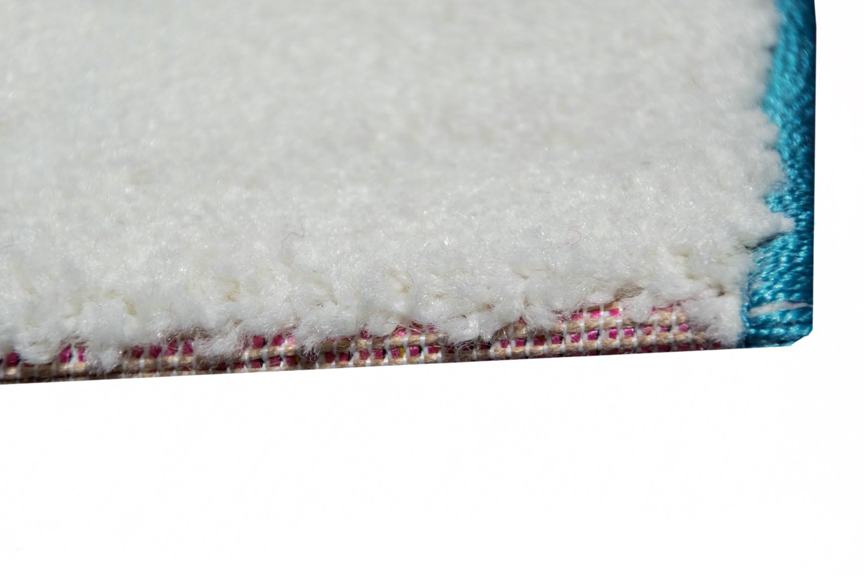 CARPETIA Kinderteppich Kinderzimmerteppich Pirat TÜRKIS BLAU Creme Größe 160x230 cm