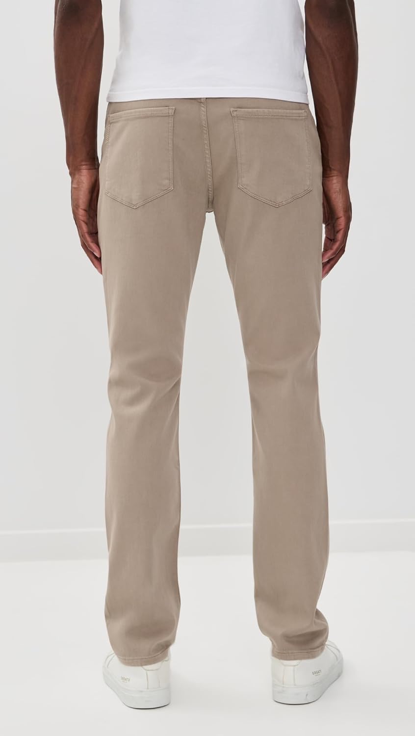 PAIGE Men's Federal Transcend Slim Straight - 32", Toasted Almond, 36