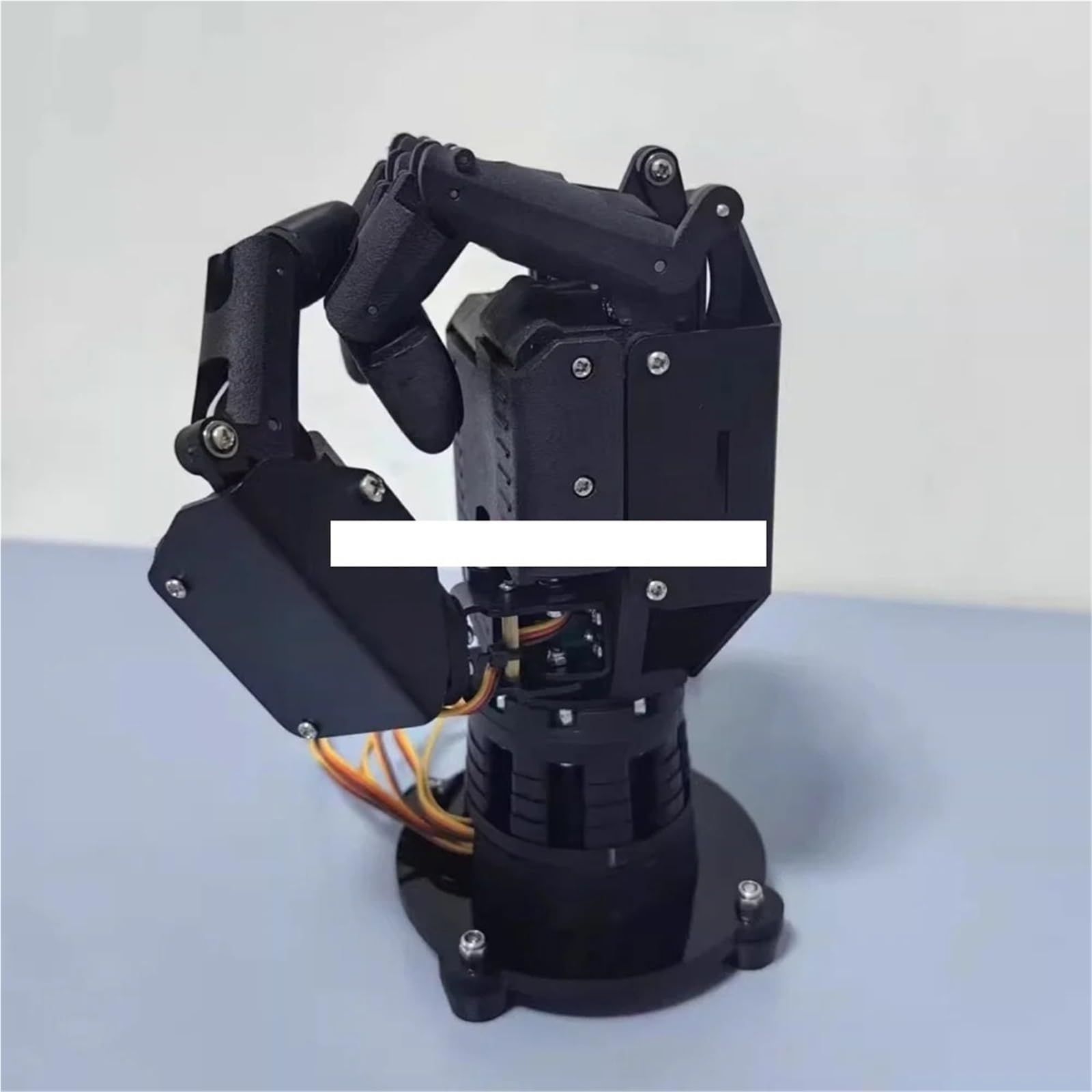 6 DOF Robot humanoidalny Ręka Biomimetyczna mechaniczna dłoń 6-Servo Elastyczne ramię mechaniczne Zmontowany ekspres DIY(Left Hand)