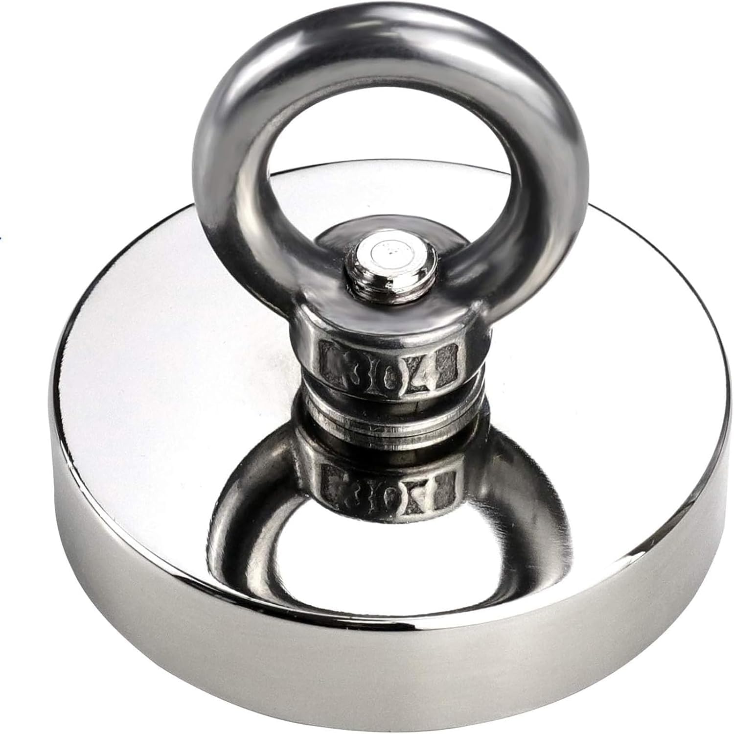 Super Strong Neodymium Fishing Magnets, 500 LBS(227 KG) Pulling Force Rare Earth Magnet with Countersunk Hole Eyebolt Diameter 2.36 INCH(60mm) for...-image-43