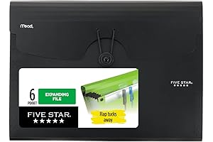 Five Star Expanding File 7 Pocket