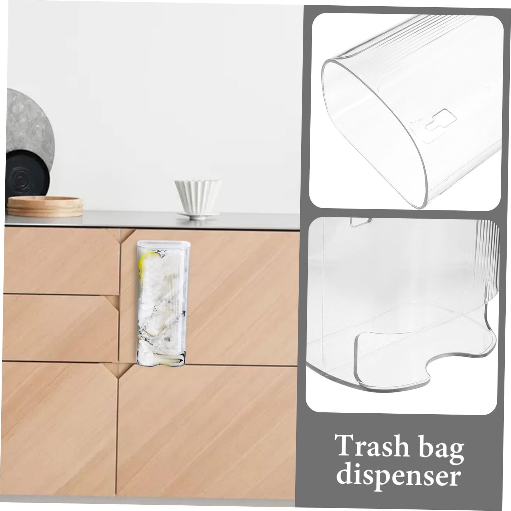 LABRIMP 3pezzi Dispenser per Sacchetti Organizer per Borse della e Pattumiera Installare e Utilizzare