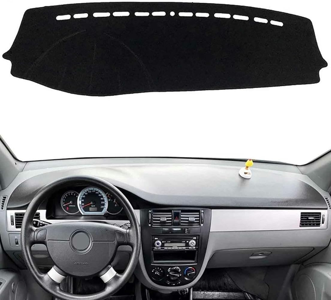 BOLNEY Car Centre Console Dashboard Cover Mat,for Suzuki Forenza 2004 2005 2006 2007 2008 2009-2013,Dashboard Cover,Dash Cover Mat,Black Dash Mat Dashboard Cover