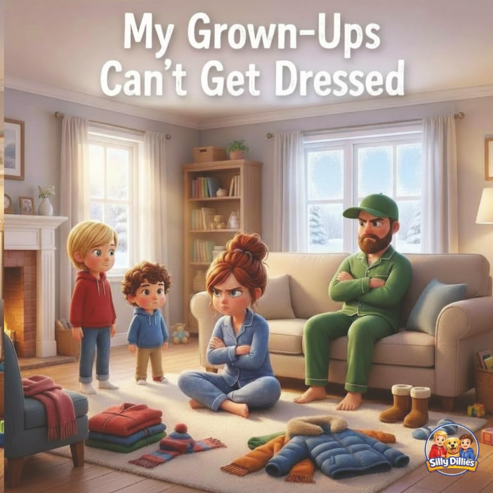 My Grown-Ups Can't Get Dressed: A Very Silly Morning Story