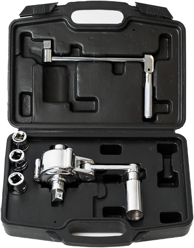 Torque Multiplier Wrench for Lug Nut Removal – Heavy-Duty 1/2" Drive Gear Reduction Wrench Kit for Trucks, RVs, Semi Trucks & Heavy Equipment – Labor-Saving Torque Tool, EverStrong