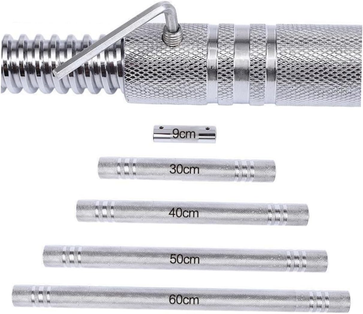 Nonslip Dumbbell Bar Dumbbell Handles Weight Lifting Bar bells s Handles Connecting Rod