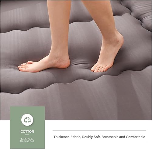 Miniatura 5 de Futon Mattress Japanese Floor Mattress Bed Mattress Topper Foldable Roll Up Shikibuton Tatami Mat Sleeping Pad Lounger Mattress for House Guest,