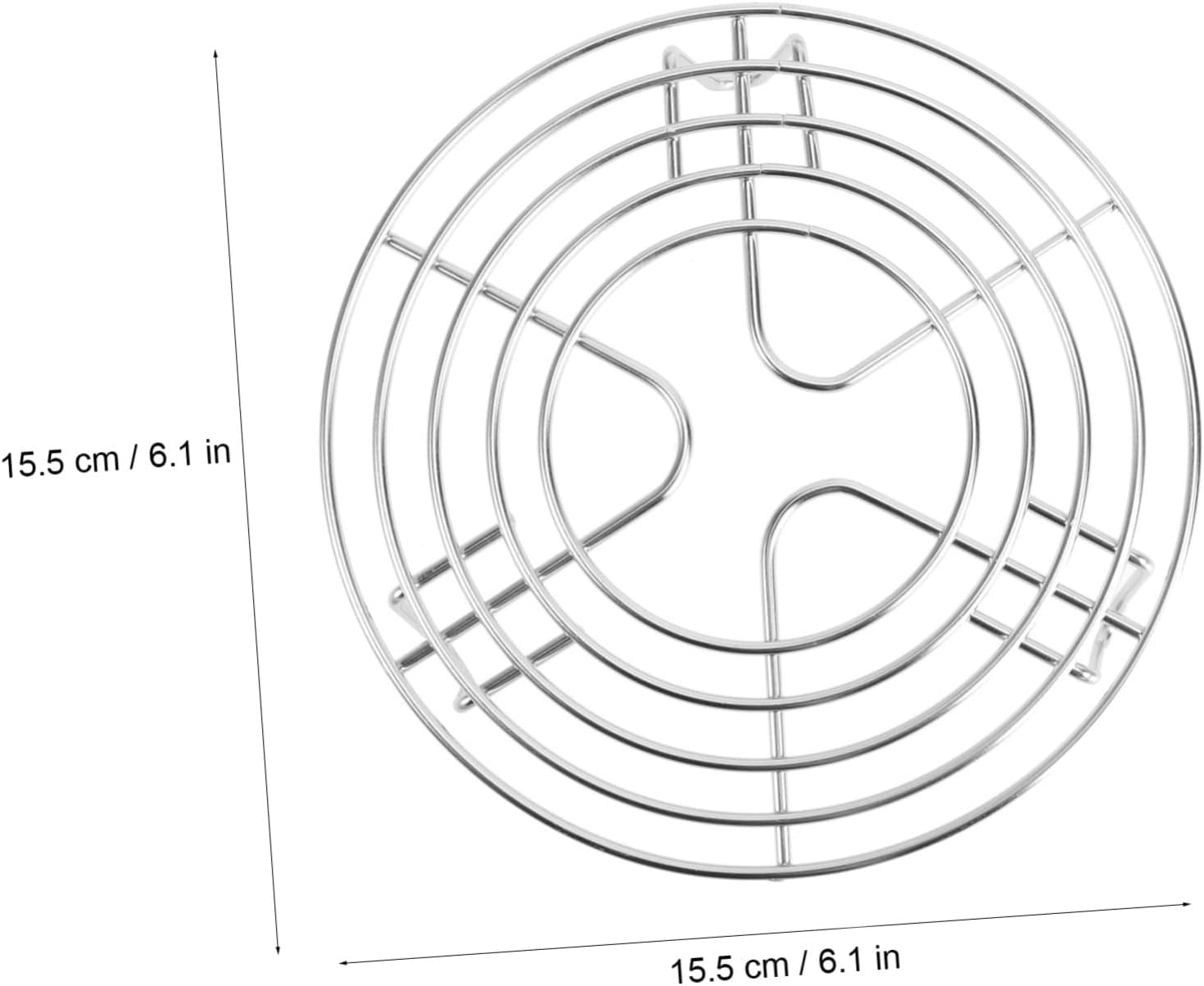 Rice Cooker Round Wire Rack Cooking Rack Stainless Steel Steam Kitchen Steam Round Design