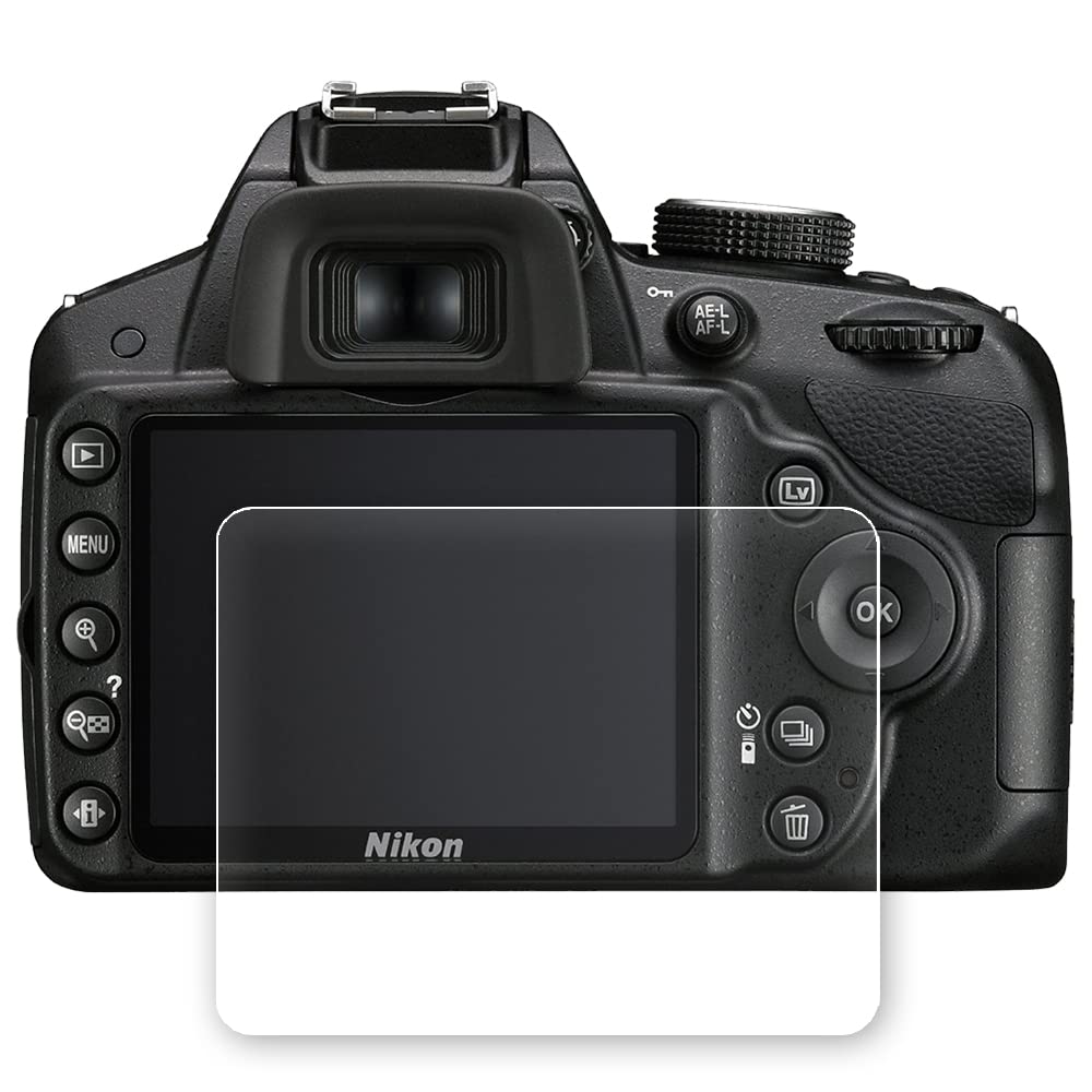 TOUGH LEE Tempered Glass Screen Guard Protector Compatible for Nikon D3100 / Nikon D3200 / Nikon D3300 / Nikon D3400 / Nikon D3500 Camera with Full Screen Coverage & Easy Installation Kit; (Pack of 1) (B0B81SVXW7) Amazon Price History, Amazon Price Tracker