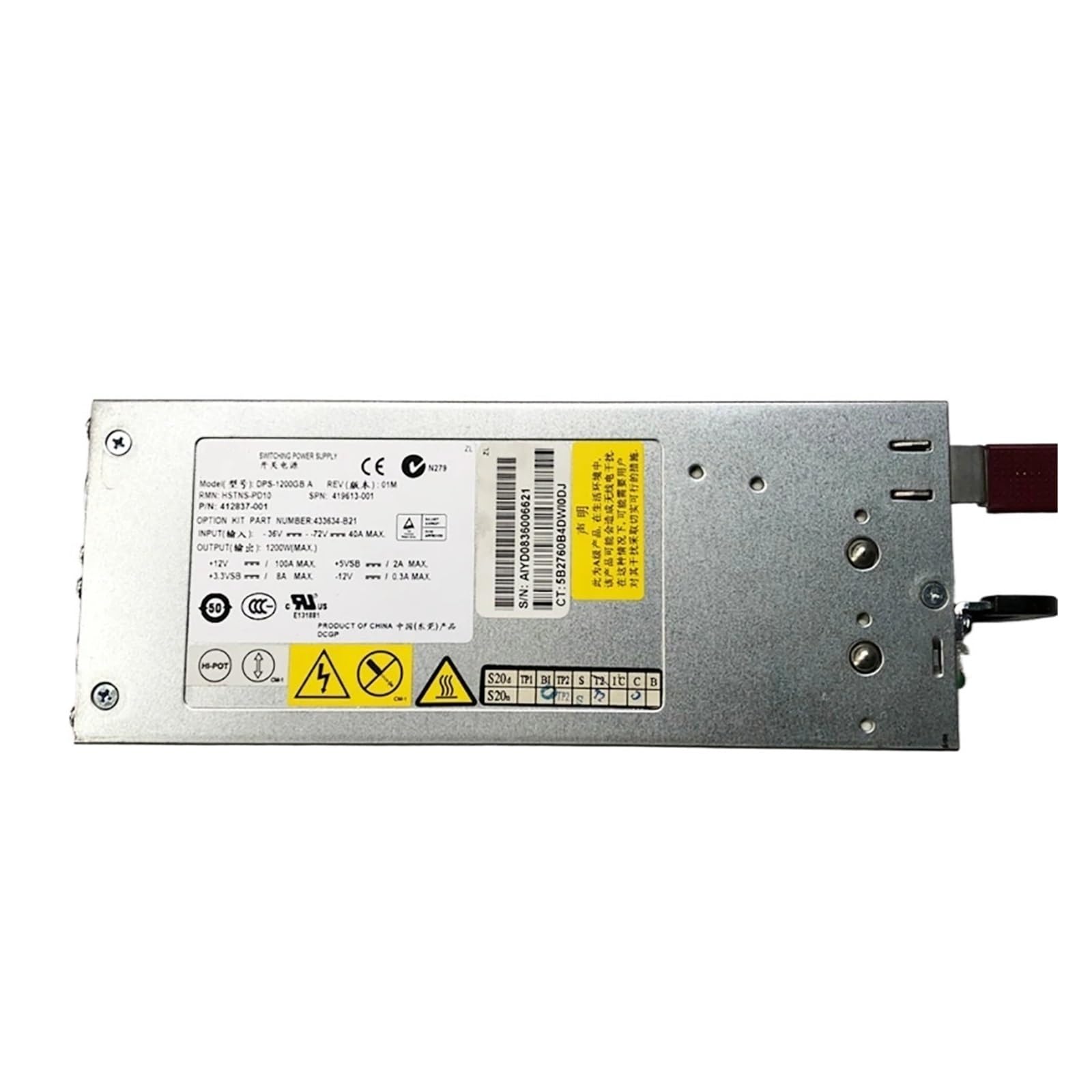 TPKMVGAP DPS-1200GB A DL380G5 Server Power Supply 412837-001 419613-001 1200W
