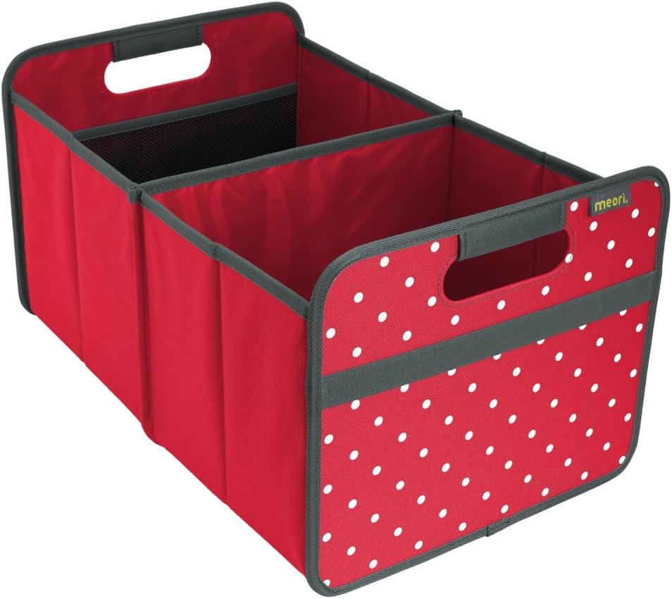 Meori A100021 Box 30 Litres, Hibiscus Red Dots