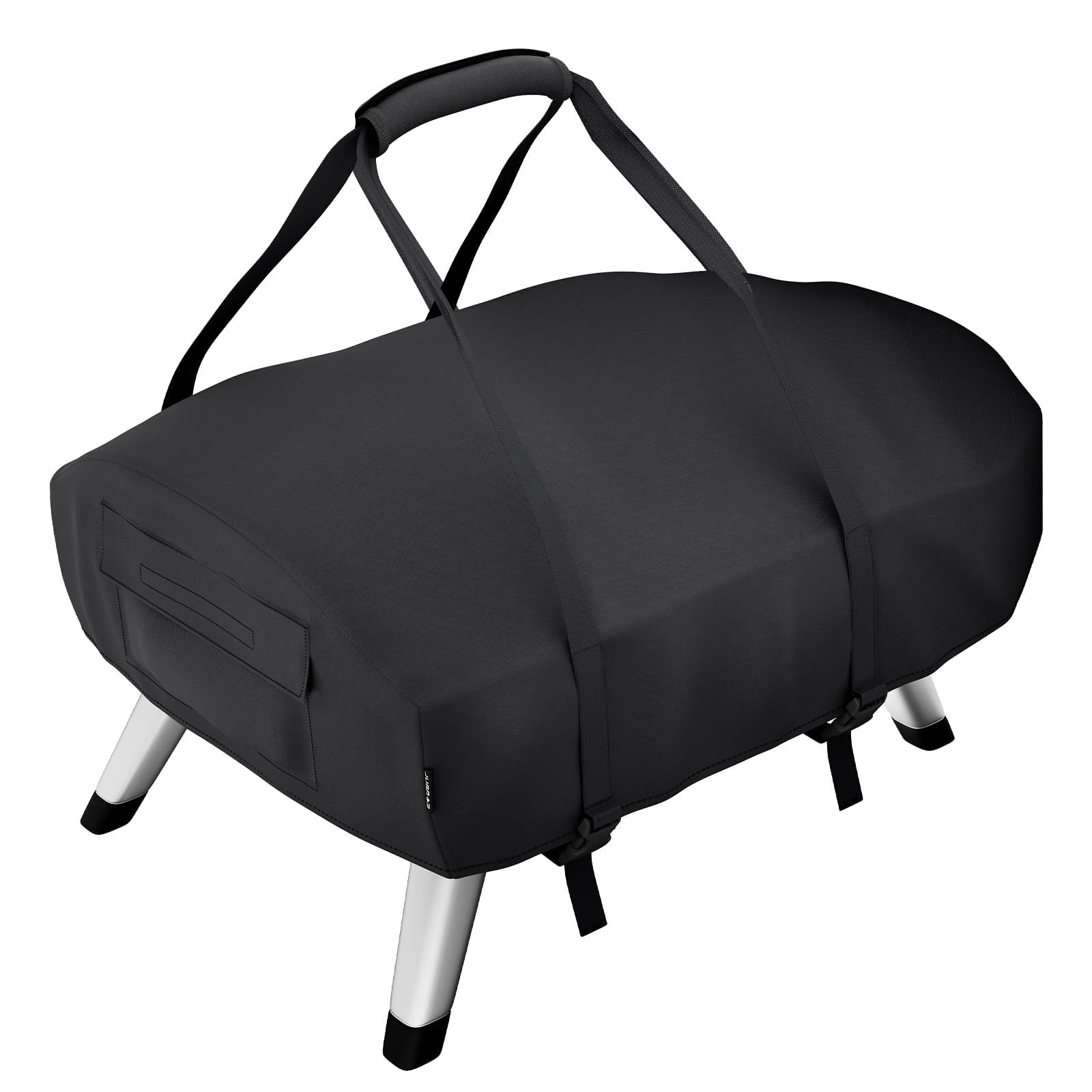EVRBUL Pizza Oven Cover Compatible with Ooni Koda 16" Gas Powered Outdoor Pizza Oven, Portable Carry Cover with Pocket Fit for Koda 16, Liftable Grill Covers 26" L×22.5" W×8" H