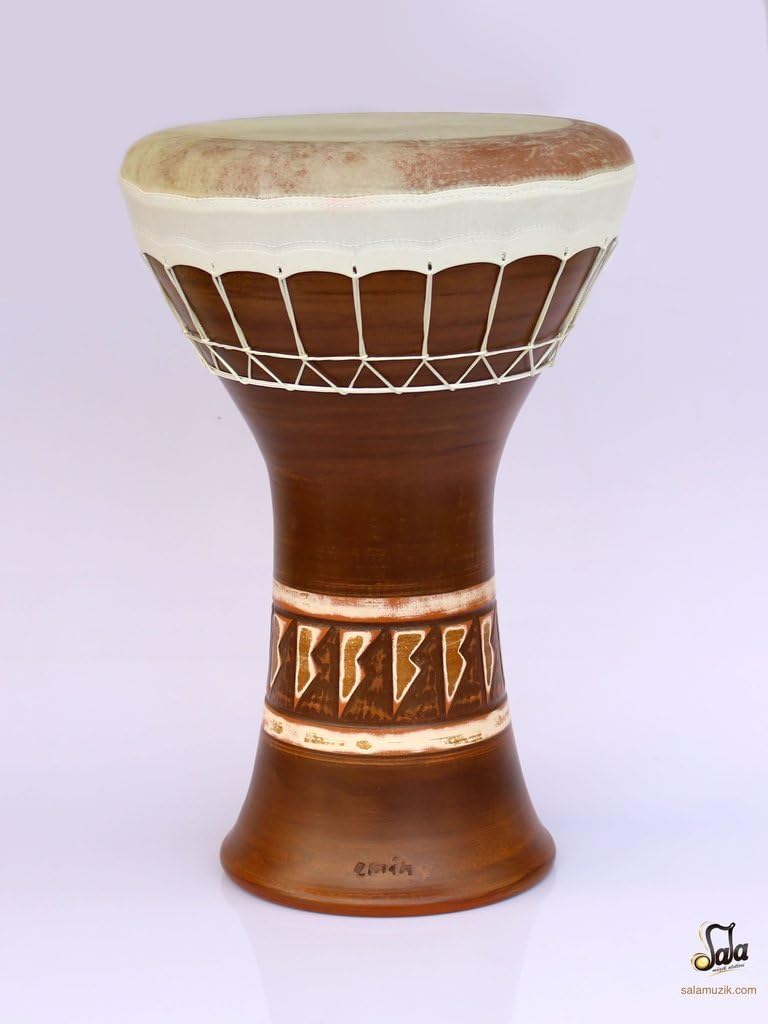 Professional Clay Medium Bass Darbuka By Emin Percussion EP-004-B