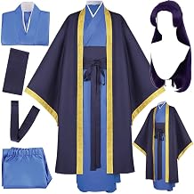 Maomao Cosplay Costume Maomao Uniform Blue Outfit Kimono for men Halloween
