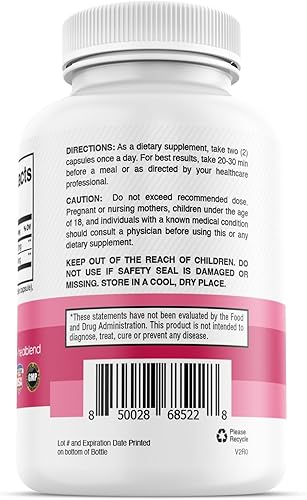 Miniatura 9 de Myo & D-Chiro Inositol Plus - Mezcla de suplementos, equilibrio hormonal, ovulación saludable y apoyo de bienestar general para mujeres, fertilidad