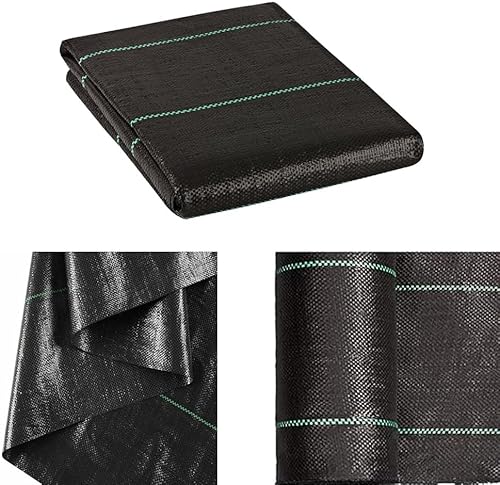 Miniatura 2 de Tela de barrera de malezas de 3 pies x 100 pies, resistente, alfombrilla de jardinería de alta calidad, tela tejida para control de malezas para