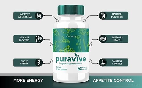 Miniatura 9 de Puravive, Puravive - Cápsulas de pérdida de peso Puravive, método de arroz exótico Puravive, apoyo de limpieza y desintoxicación totalmente natural,