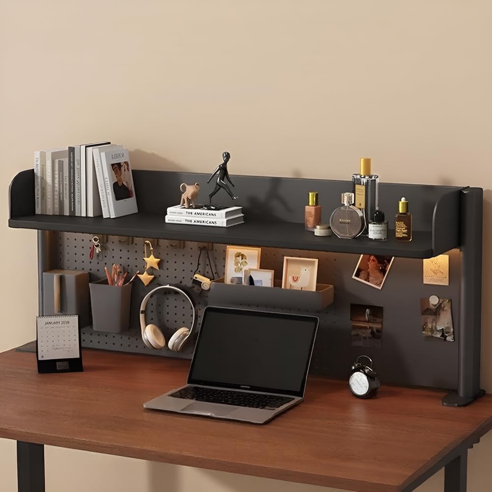 Amazon.co.jp: Hoshinoi 卓上ラック 机上ラック クランプ式 デスク上置