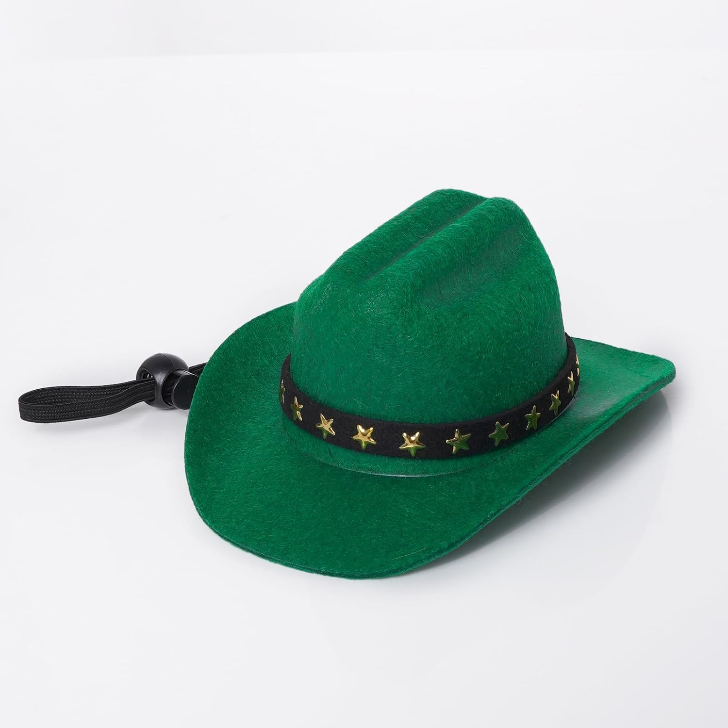 choyaxo Pet Cowboy Costume Cosplay Cap Halloween Costumes for Dogs Cat Pet Party Decoration Mini Cowboy Hat (Green, Small) image 3