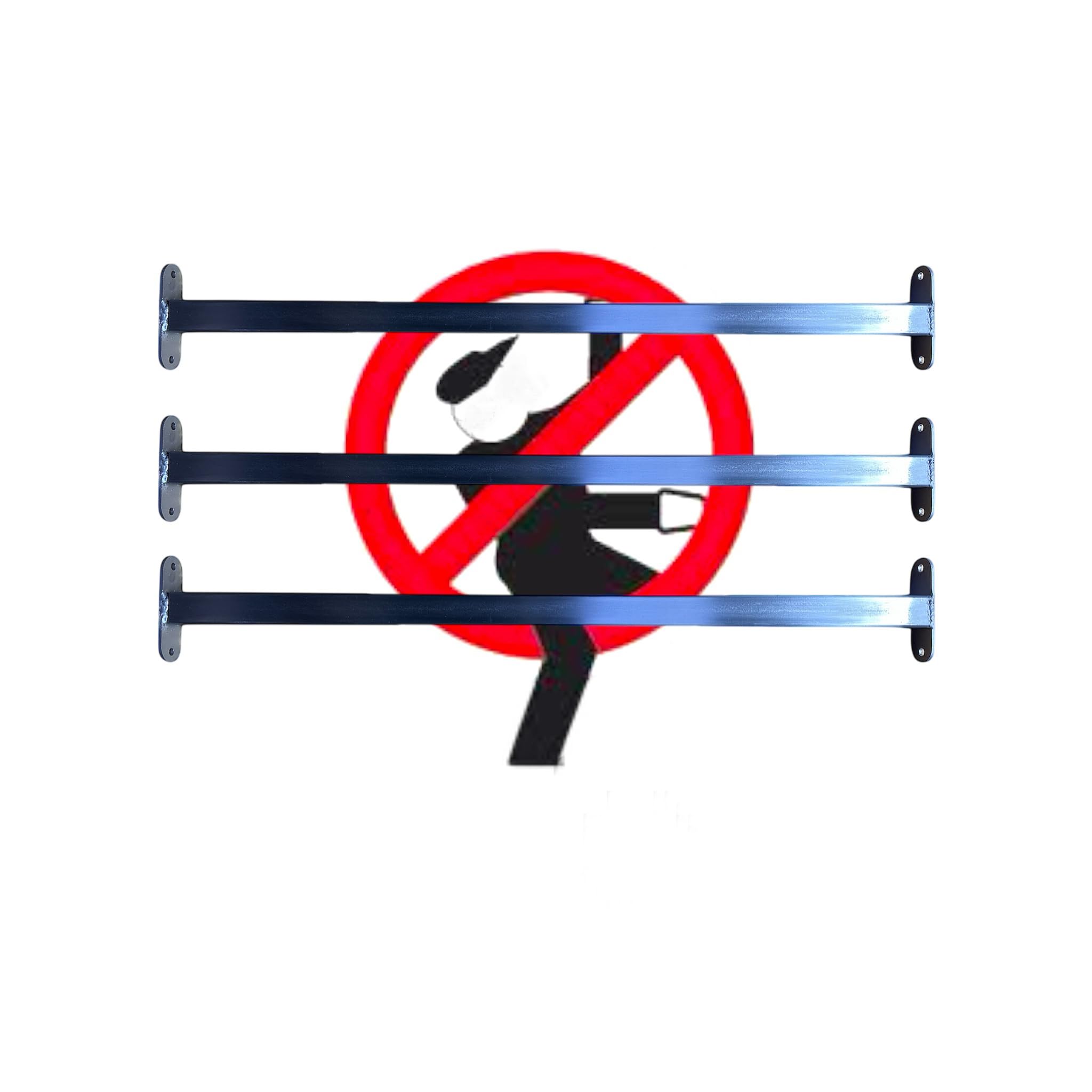 3X Barre di Sicurezza per Finestra Regolabili Robuste Antifurto Barriera Protezione Ladri in Acciaio Zincato 710-1200 mm/Made in Italy