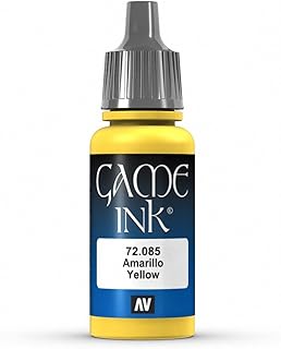 Vallejo Game Color Yellow Paint, 17ml