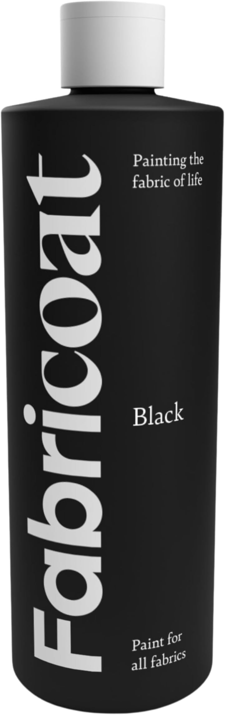 Fabricoat Fabric Paint โ Restore or Change the Colour of Any Fabric - Paint Directly Onto Fabric - Transform Anything โ Sofas, Lampshades, Car Interiors (500ml, Black)
