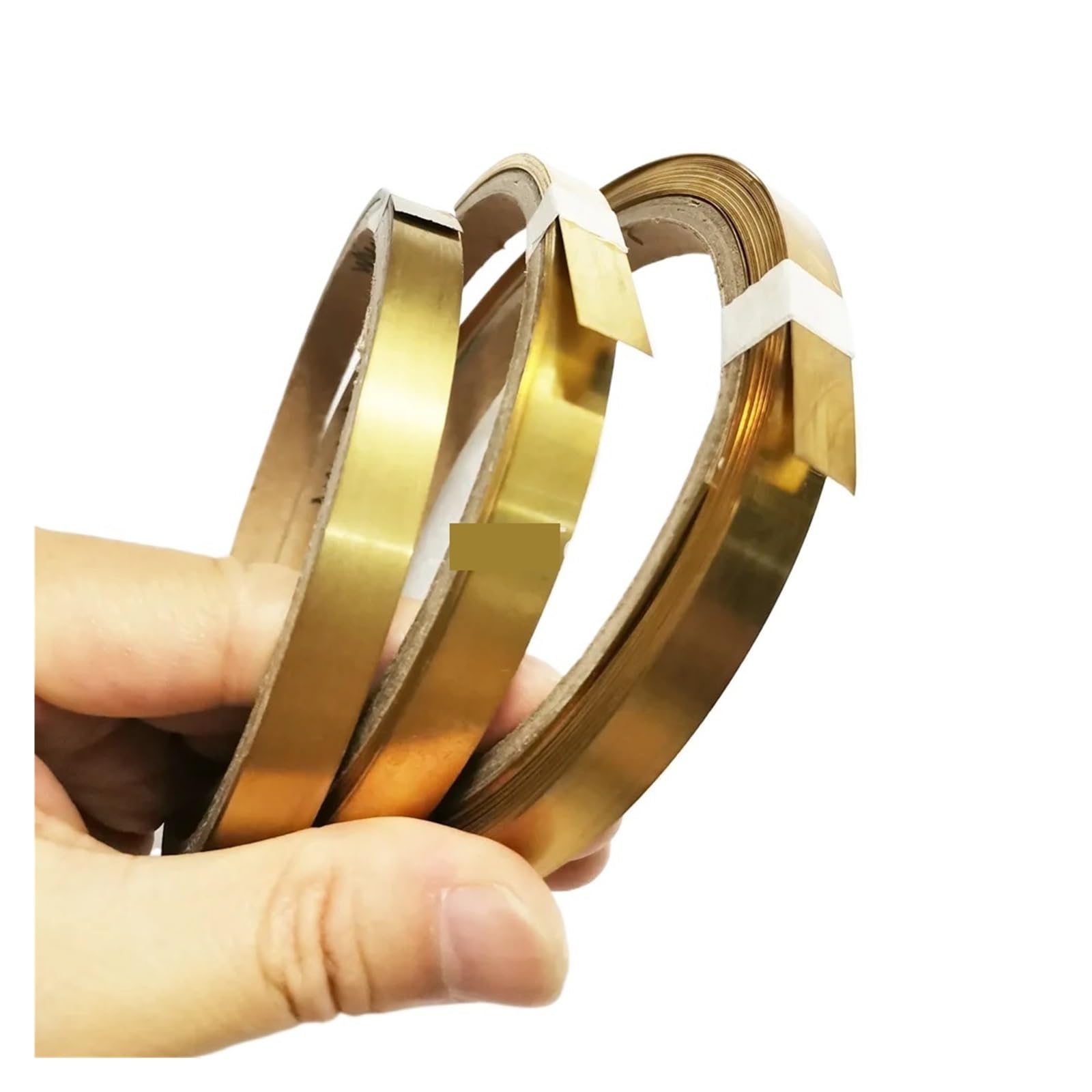 Arkusze mosiężne blachy stalowe Arkusze ro Żółta taśma mosiężna, pasek z blachy mosiężnej, majsterkowanie, cienka metalowa płyta aluminiowa, grubość 0,01 do 1 mm szerokość 10-300 mm, części d