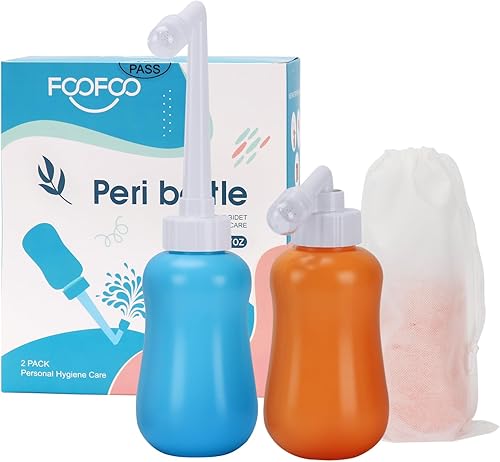 Miniatura 7 de Paquete de 2 botellas Peri para cuidado posparto, recuperación perineal y limpieza después del nacimiento, bidé de higiene personal, 12.7 onzas