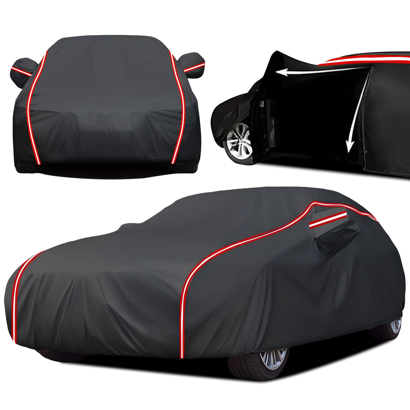 Funda Coche Impermeable para BMW 7 Series G11 2015-2022 (Sedan) Funda de Coche Resistente a los Rayos UV Antipolvo y Antiarrañazos–Protección Total para Interior y Exterior