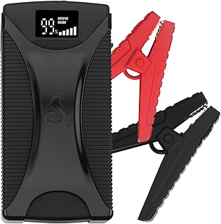 Cobra 1000A Jump Starter - Lithium-ion Jump Starter & Power Bank with in-Car Jump Starting & Fast Charge USB, LED Flashlight, Jump Start Cables, 1000 Amp Peak Power for Any Car, Truck or Boat