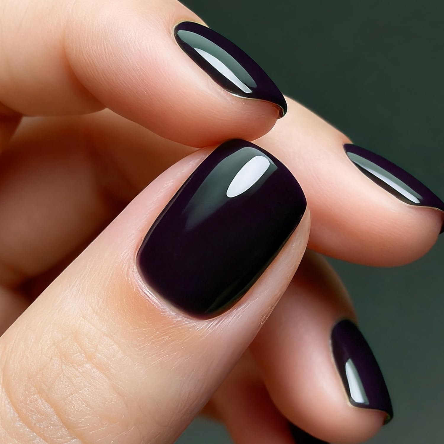 Vishine Esmalte de uñas semi-permanent Soak Off UV LED Gel Polish Nail Gel Manicura, Negro (687) — view 3
