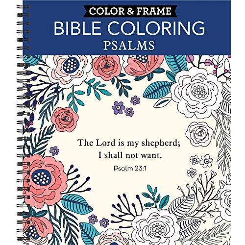 Color & Frame - Bible Coloring: Psalms: 63 Coloring Pages with Bible Verses | Christian De...
