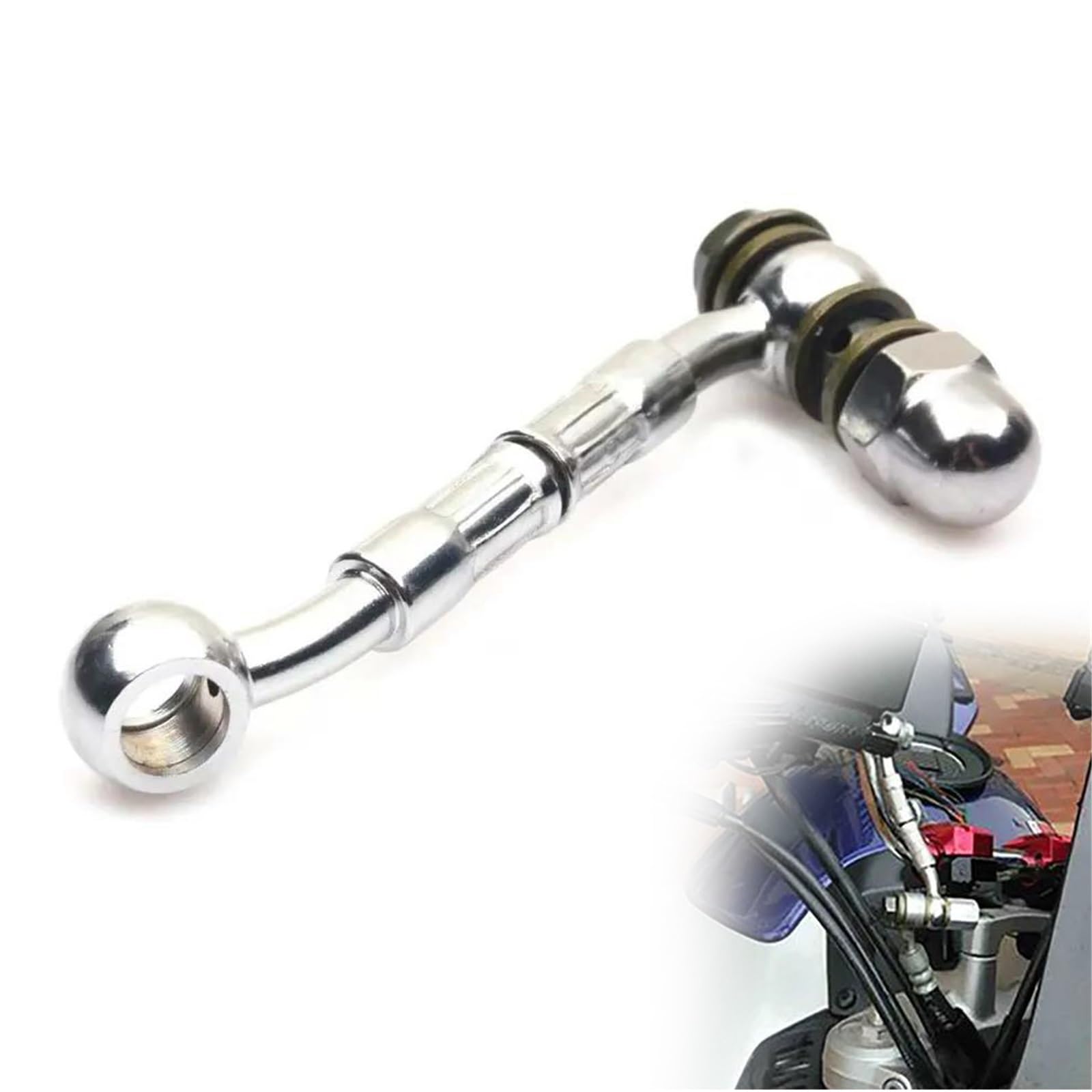 Rehausseur de guidon CFMOTO 800MT usiné CNC haute précision anodisé