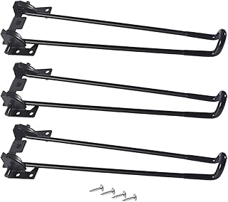 PETSOLA 3X Iron Furniture Legs Foldable Tables Leg for DIY Making Round Tables Quicksand Tables Coffee Tables Accessories, 42cm